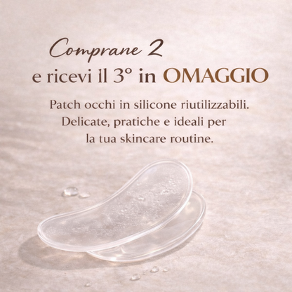 GlowNight™ Patch Occhi in Silicone Riutilizzabili